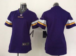Nike Minnesota Vikings Blank 2013 Purple Game Womens Jersey Nfl- Women's