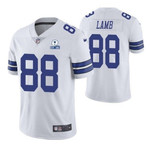 Men's Dallas Cowboys #88 Ceedee Lamb 60Th Anniversary White Vapor Untouchable Stitched Nfl Nike Limited Jersey Nfl