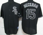 Chicago White Sox #15 Gordon Beckham Black Fashion Jersey Mlb