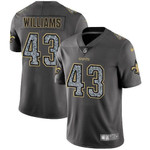 Nike New Orleans Saints #43 Marcus Williams Gray Static Men's Nfl Vapor Untouchable Game Jersey Nfl