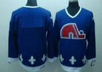 Personalize Jersey Quebec Nordiques Mens Customized Blue CCM Jersey NHL