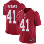 Giants #41 Antoine Bethea Red Alternate Men's Stitched Football Vapor Untouchable Limited Jersey Nfl