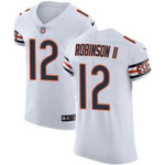 Nike Chicago Bears #12 Allen Robinson Ii White Men's Stitched Nfl Vapor Untouchable Elite Jersey Nfl