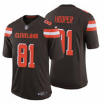 Men's Cleveland Browns #81 Austin Hooper Nfl Stitched Vapor Untouchable Limited Brown Nike Jersey Nfl