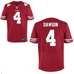 Men's San Francisco 49Ers #4 Phil Dawson White Road Stitched Nfl Nike Elite Jersey Nfl