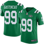 Jets #99 Mark Gastineau Green Men's Stitched Football Limited Rush Jersey Nfl