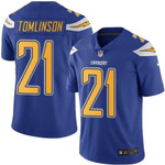 Nike Chargers #21 Ladainian Tomlinson Electric Blue Men's Stitched Nfl Limited Rush Jersey Nfl