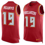 Men's Tampa Bay Buccaneers #19 Roberto Aguayo Red Hot Pressing Player Name & Number Nike Nfl Tank Top Jersey Nfl