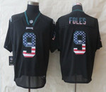 Nike Philadelphia Eagles #9 Nick Foles 2014 Usa Flag Fashion Black Elite Jersey Nfl