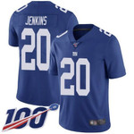 Nike Giants #20 Janoris Jenkins Royal Blue Team Color Men's Stitched Nfl 100Th Season Vapor Limited Jersey Nfl
