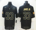 Men's Los Angeles Chargers #33 Derwin James Jr Black 2020 Salute To Service Stitched Nfl Nike Limited Jersey Nfl