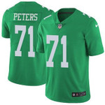 Nike Philadelphia Eagles #71 Jason Peters Green Men's Stitched Nfl Limited Rush Jersey Nfl