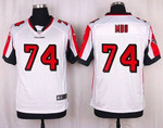 Men's Atlanta Falcons #74 Joey Mbu White Road Nfl Nike Elite Jersey Nfl