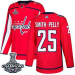 Adidas Washington Capitals #25 Devante Smith-Pelly Red Home Stanley Cup Final Champions Stitched Nhl Jersey Nhl