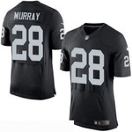 Men's Oakland Raiders #28 Latavius Murray New Black Team Color Stitched Nfl Nike Elite Jersey Nfl