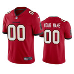 Personalize Jerseymen's Tampa Bay Buccaneers Custom Red 2020 Vapor Limited Nike Jersey Nfl