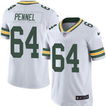 Men's Green Bay Packers #64 Mike Pennel White 2016 Color Rush Stitched Nfl Nike Limited Jersey Nfl