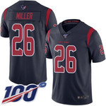 Nike Texans #26 Lamar Miller Navy Blue Men's Stitched Nfl Limited Rush 100Th Season Jersey Nfl