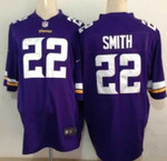 Nike Minnesota Vikings #22 Harrison Smith 2013 Purple Game Jersey Nfl