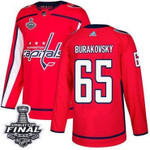 Adidas Capitals #65 Andre Burakovsky Red Home 2018 Stanley Cup Final Stitched Nhl Jersey Nhl