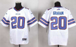 Men's Buffalo Bills #20 Corey Graham 2013 Nike White Elite Jersey Nfl