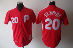 Philadelphia Phillies #20 Mike Schmidt 1979 Red Throwback Jersey Mlb