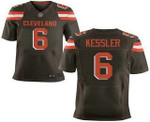 Men's Cleveland Browns #6 Cody Kessler Brown Team Color Stitched Nfl New Elite Jersey Nfl