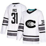 Canadiens #31 Carey Price White 2019 All-Star Stitched Hockey Jersey Nhl