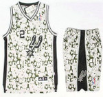 San Antonio Spurs #2 Kawhi Leonard Revolution 30 Swingman Grey Camo Nba Jerseys Shorts Suits Nba