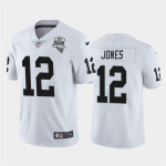 Nike Las Vegas Raiders 12 Zay Jones White 2020 Inaugural Season Vapor Untouchable Limited Jersey Nfl