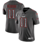 Nike New England Patriots #11 Drew Bledsoe Gray Static Men's Nfl Vapor Untouchable Game Jersey Nfl