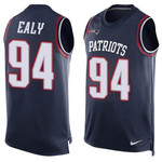 Nike New England Patriots #94 Kony Ealy Navy Blue Team Color Men's Stitched Nfl Limited Tank Top Jersey Nfl