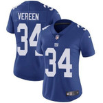 Women's Nike Giants #34 Shane Vereen Royal Blue Team Color Stitched Nfl Vapor Untouchable Limited Jersey Nfl- Women's
