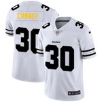 Pittsburgh Steelers #30 James Conner Nike White Team Logo Vapor Limited Nfl Jersey Nfl