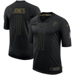 Nike Falcons 11 Julio Jones Black 2020 Salute To Service Limited Jersey Nfl