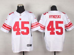 Nike New York Giants #45 Henry Hynoski White Elite Jersey Nfl