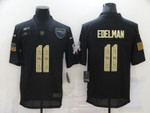 Men's New England Patriots #11 Julian Edelman Black Camo 2020 Salute To Service Stitched Nfl Nike Limited Jersey Nfl