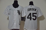 Youth Chicago White Sox #45 Michael Jordan White Stitched MLB Cool Base Nike Jersey MLB