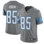 Nike Lions #85 Eric Ebron Gray Men's Stitched Nfl Limited Rush Jersey Nfl