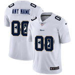 Personalize JerseyNike Los Angeles Rams Customized White Team Big Logo Vapor Untouchable Limited Jersey NFL