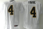 Southern Mississippi Golden Eagles #4 Favre White Jersey Ncaa