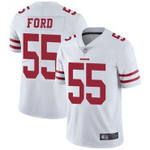 49Ers #55 Dee Ford White Men's Stitched Football Vapor Untouchable Limited Jersey Nfl
