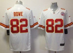 Nike Kansas City Chiefs #82 Dwayne Bowe White Limited Jersey Nfl