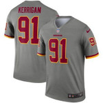 Nike Washington Redskins 91 Ryan Kerrigan Gray Inverted Legend Jersey NFL