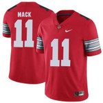 Ohio State Buckeyes 11 Austin Mack Red 2018 Spring Game College Football Limited Jersey Ncaa