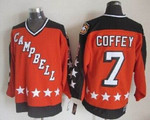 Edmonton Oilers #7 Paul Coffey Orange All-Star Throwback Ccm Jersey Nhl