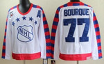 Nhl 1992 All-Star #77 Ray Bourque White 75Th Throwback Ccm Jersey Nhl