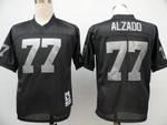 Oakland Raiders #77 Lyle Alzado Black Throwback Jersey Nfl