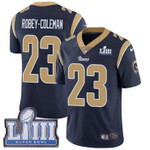 #23 Limited Nickell Robey-Coleman Navy Blue Nike Nfl Home Men's Jersey Los Angeles Rams Vapor Untouchable Super Bowl Liii Bound Nfl