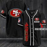 Personalize Baseball Jersey - San Francisco 49ers Personalized Baseball Jersey Shirt 23 - Baseball Jersey LF